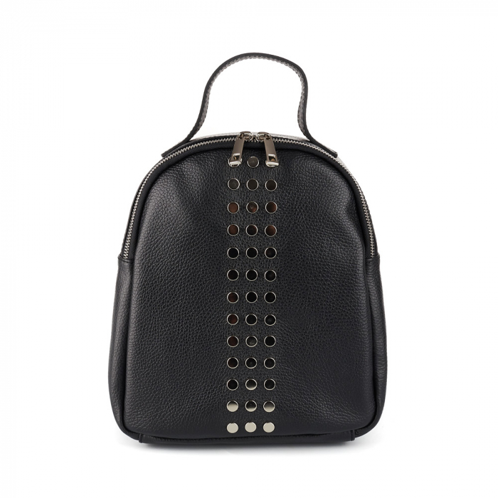 Rucsac Tamara, din piele naturală negru, 8102 [2]
