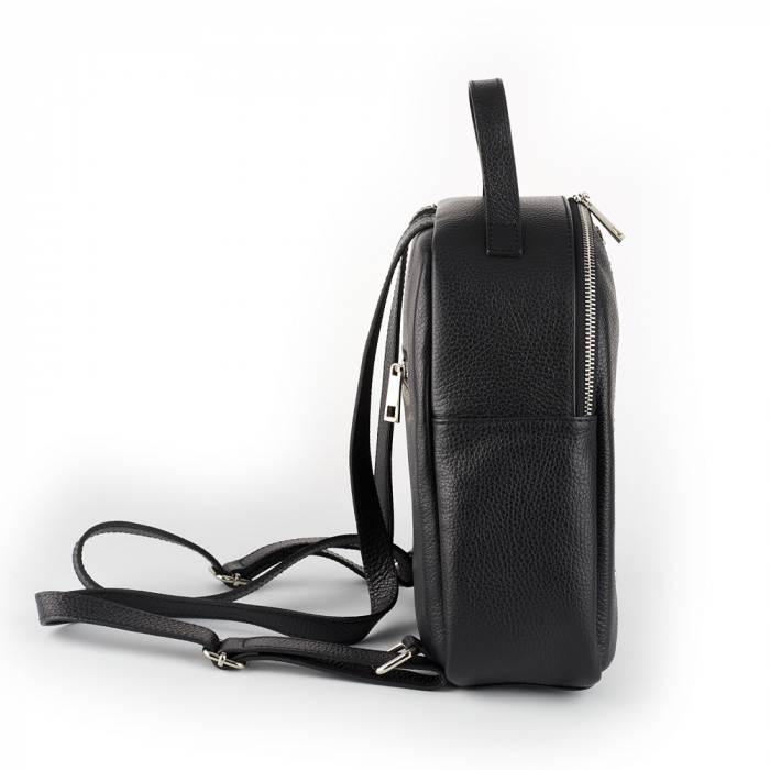 Rucsac Tamara, din piele naturală negru, 8102 [3]