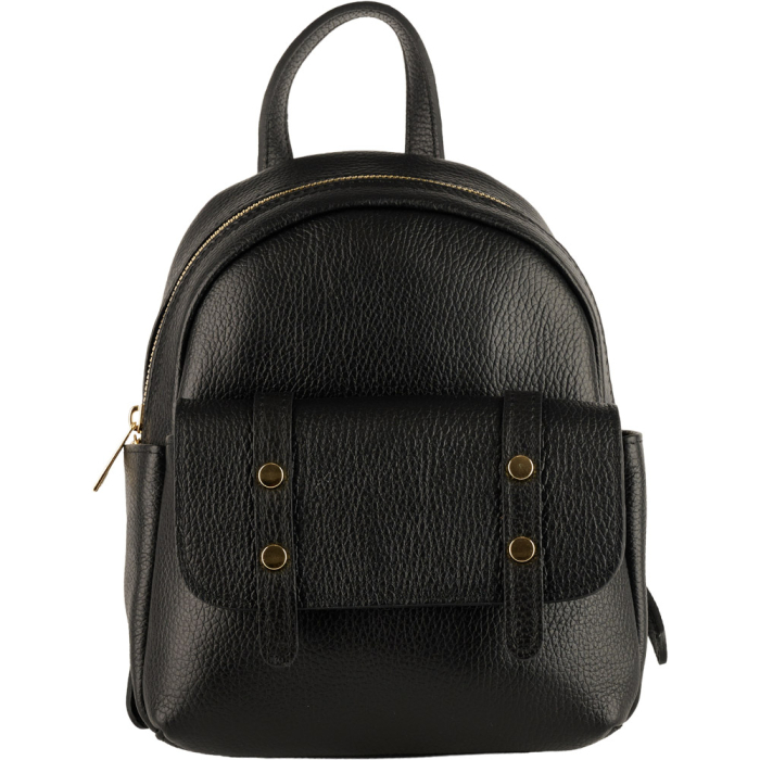 Rucsac dama  Onyx din piele !00% naturala,negru,8255 [2]