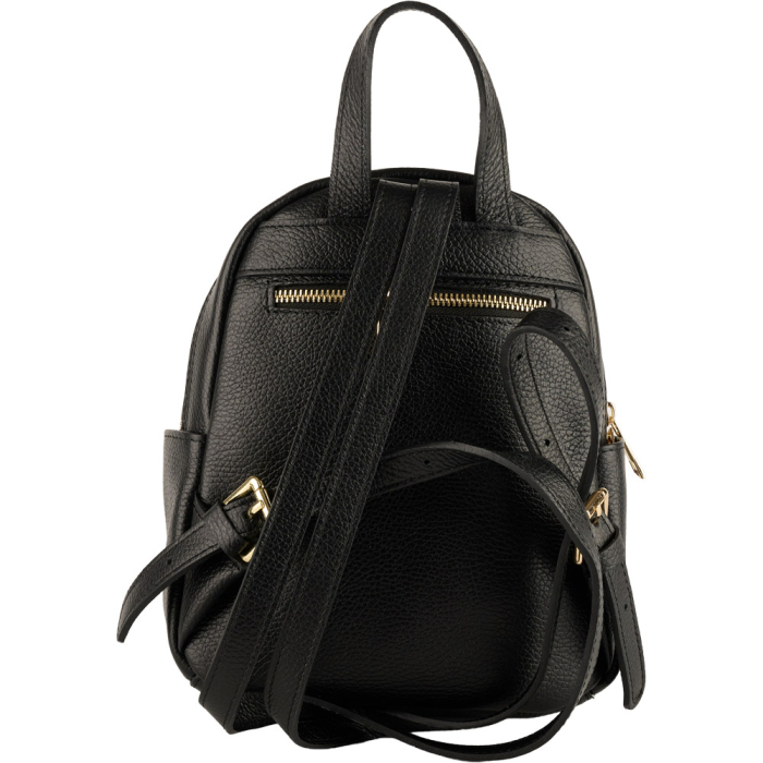 Rucsac dama  Onyx din piele !00% naturala,negru,8255 [3]