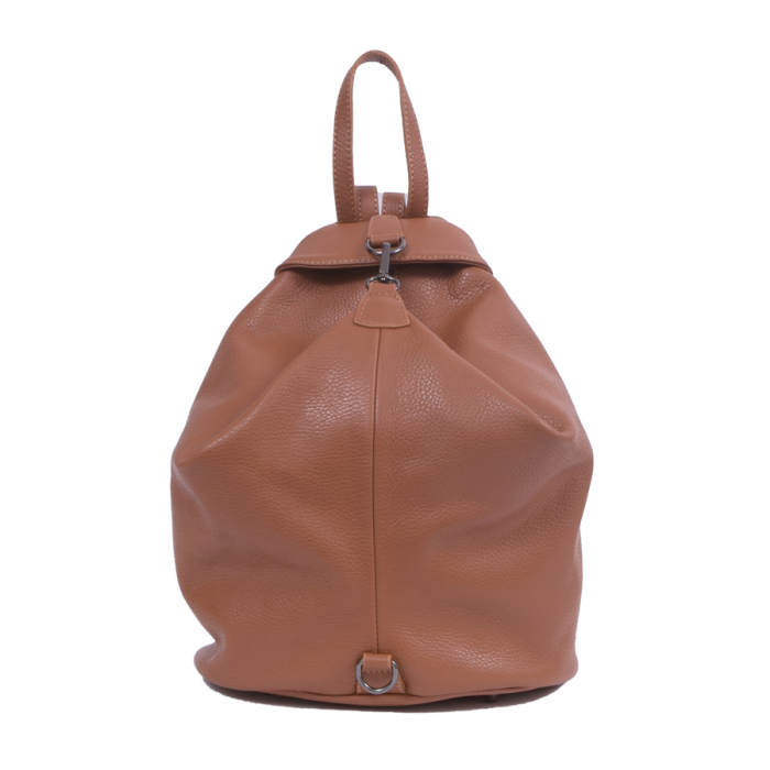 Rucsac Eda, din piele naturală maro, 8072 [3]