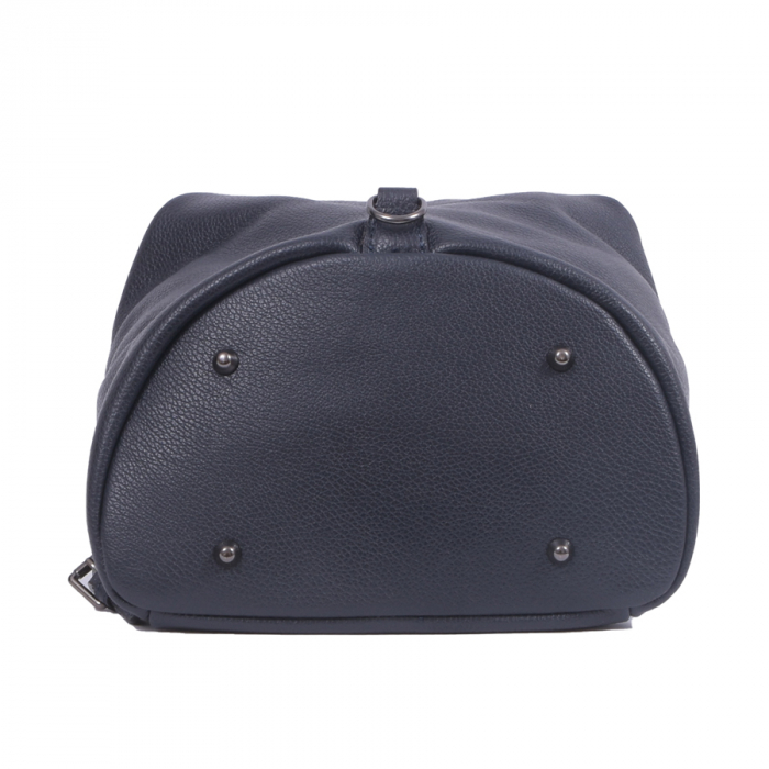 Rucsac Eda, din piele naturală negru, 8072 [4]