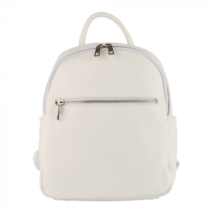 Rucsac Joplin, din piele naturală alb, 8223 [2]