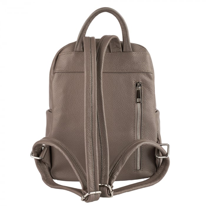 Rucsac Joplin, din piele naturală gris, 8223 [3]