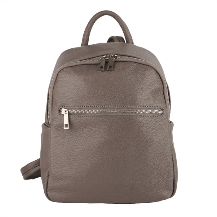 Rucsac Joplin, din piele naturală gris, 8223 [2]