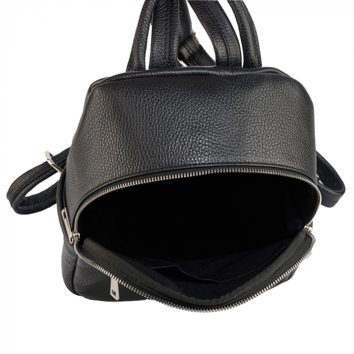 Rucsac Joplin, din piele naturală negru, 8223 [4]