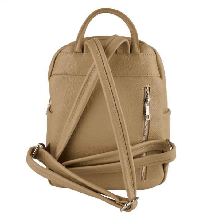 Rucsac Joplin, din piele naturală nude, 8223 [3]