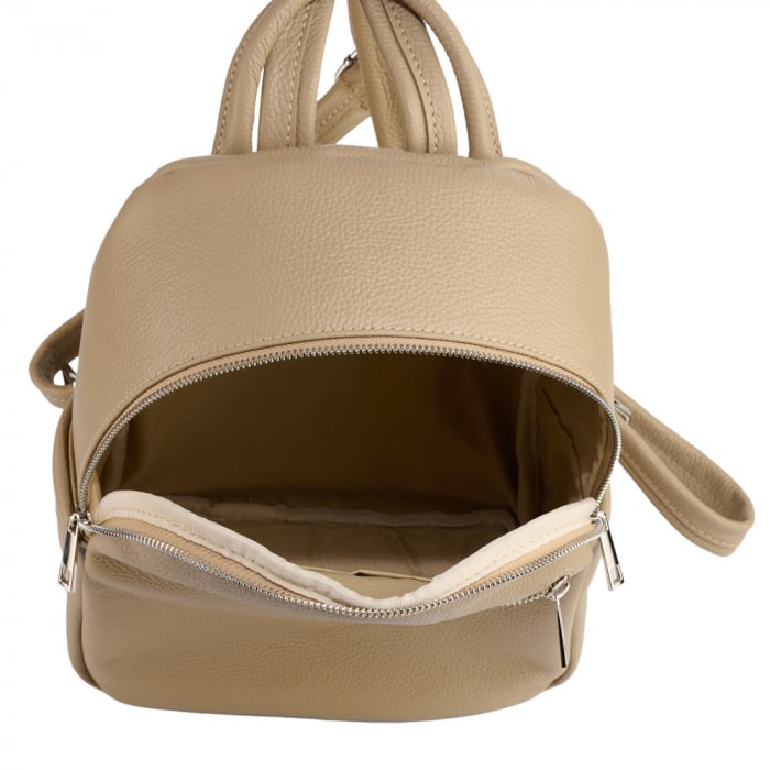 Rucsac Joplin, din piele naturală nude, 8223 [4]
