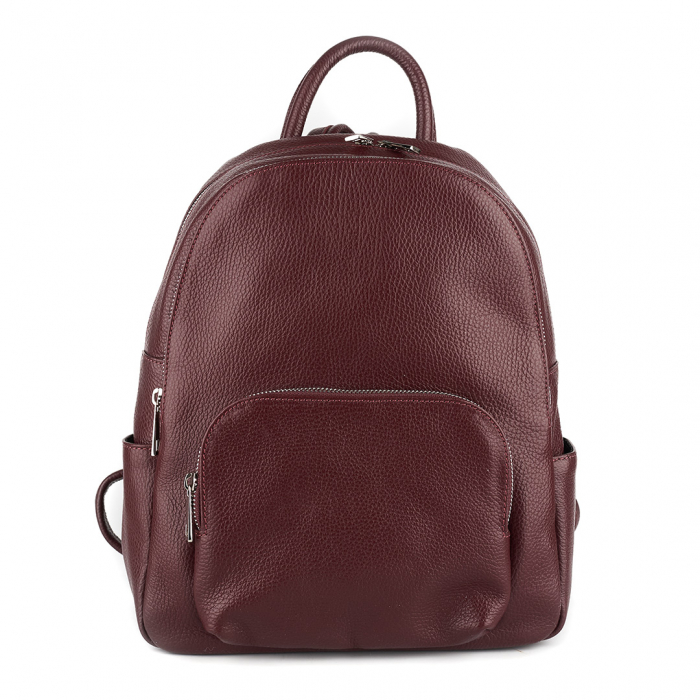 Rucsac Kallya, din piele naturală bordeaux 8162 [2]