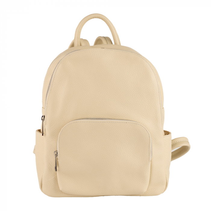 Rucsac Kallya, din piele naturală crem 8162 [2]