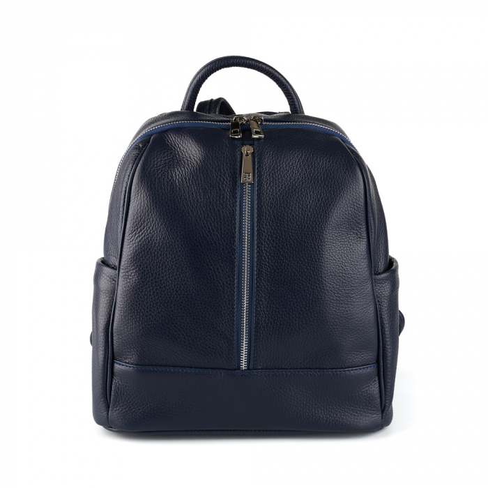 Rucsac Kelly, din piele naturală bleumarin, 8092 [2]