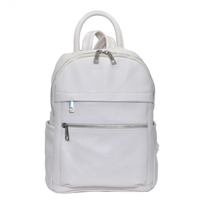 Rucsac Mabel, din piele naturală crem 8159 [2]