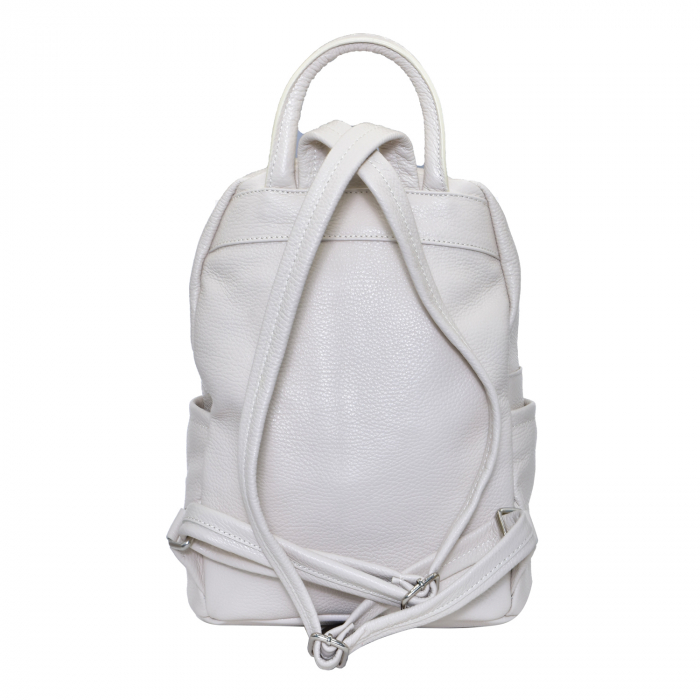 Rucsac Mabel, din piele naturală crem 8159 [3]