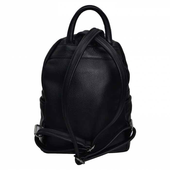 Rucsac Mabel, din piele naturală negru 8159 [3]
