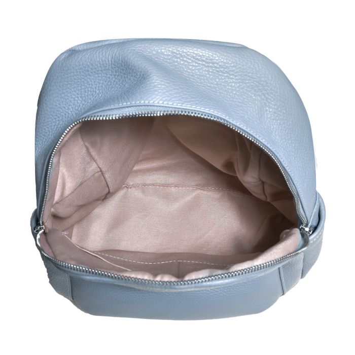 Rucsac Mabel, din piele naturală bleu 8159 [4]