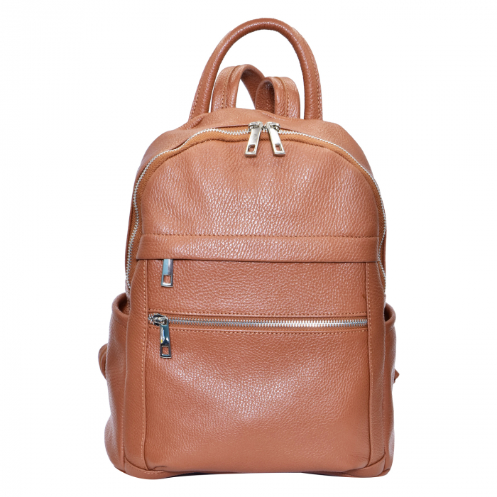 Rucsac Mabel, din piele naturală coniac 8159 [2]