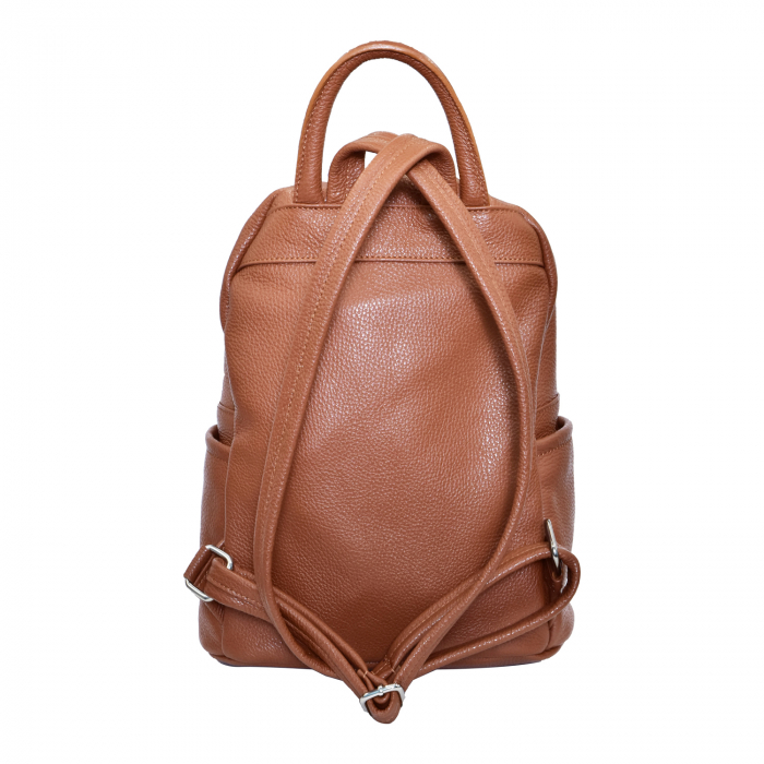Rucsac Mabel, din piele naturală coniac 8159 [3]