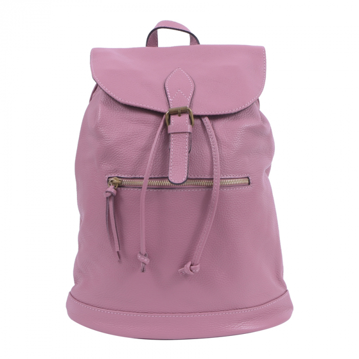Rucsac Sidney, din piele naturală roz, 8079 [2]
