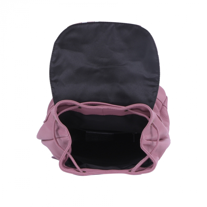 Rucsac Sidney, din piele naturală roz, 8079 [3]