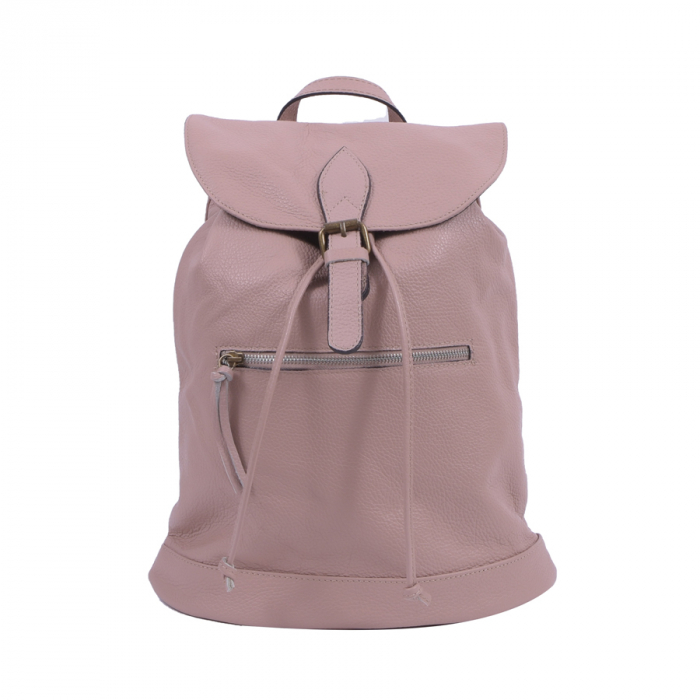 Rucsac Sidney, din piele naturală roz deschis, 8079 [2]