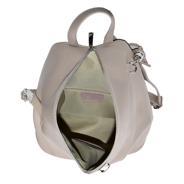 Rucsac Arabella, din piele naturală bej, 8161 [4]