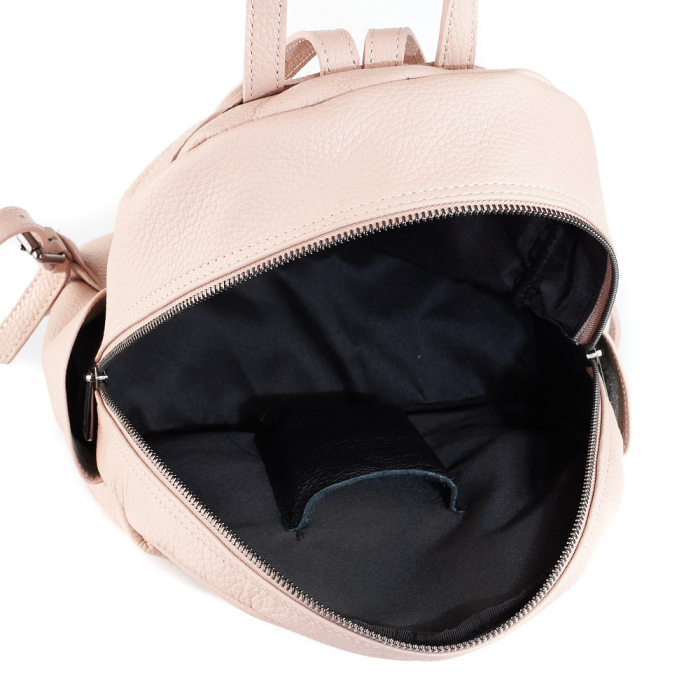 Rucsac Talida, din piele naturală roz, 8111 [4]