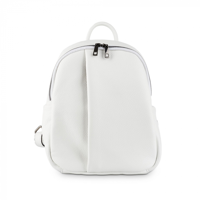 Rucsac Ayanna, din piele naturală alb, 8116 [2]