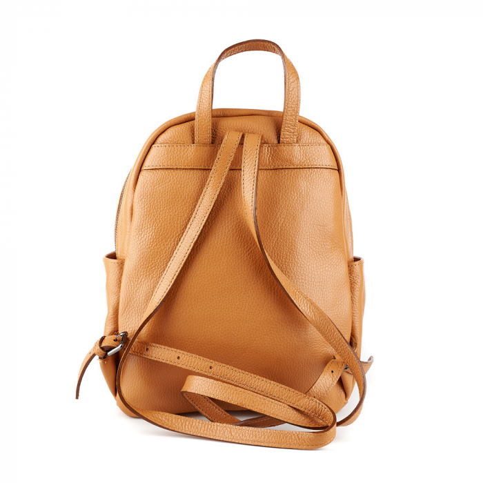 Rucsac Talida, din piele naturală crem, 8111 [3]