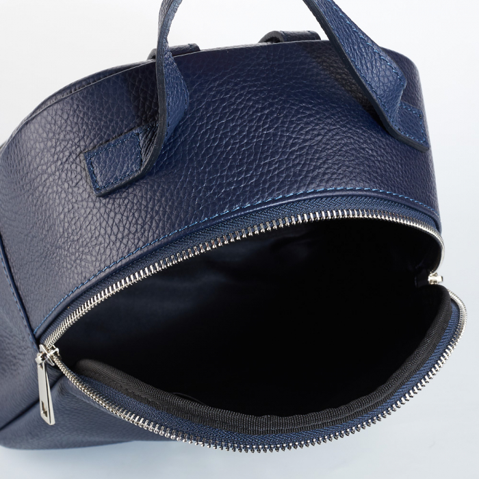 Rucsac Tamara, din piele naturală bleumarin, 8102 [5]