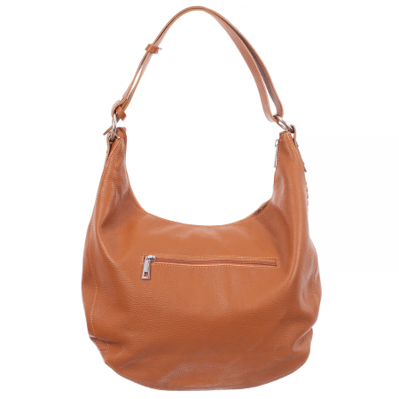 Geantă caramel din piele naturală fină 8010 [2]