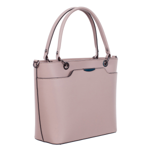 Geantă din piele roz 8034 [0]