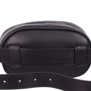 Borsetă din piele naturală neagra pentru talie 8006 [3]