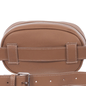 Borsetă din piele naturală bej pentru talie 8006 [3]