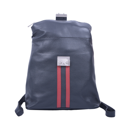 Geantă Christie, tip rucsac, negru, din piele naturală 8049 [1]