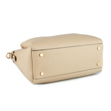 Geantă Alice, piele naturala, bej, 8055 [3]