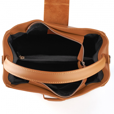 Geantă Bailley, piele naturala coniac, 8057 [4]