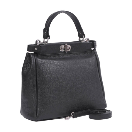 Genți Mici - Geantă Gracie, din piele naturală bleumarin inchis, 8073