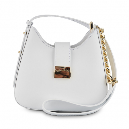 Genți Mici - Geantă Sophia, piele naturala alba, 8154