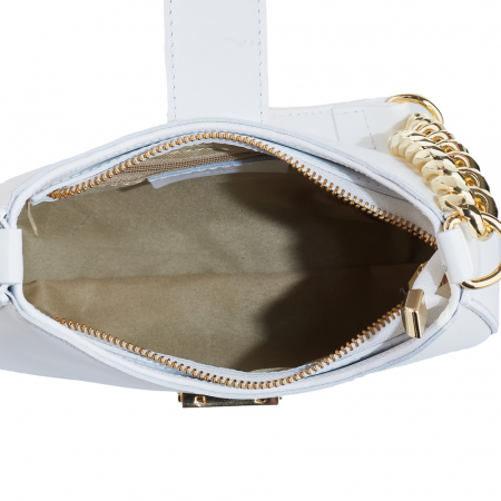 Geantă Sophia, piele naturala alba, 8154 [2]