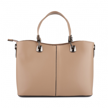 Geantă Sybil, cafenie din piele naturală 8140 [1]