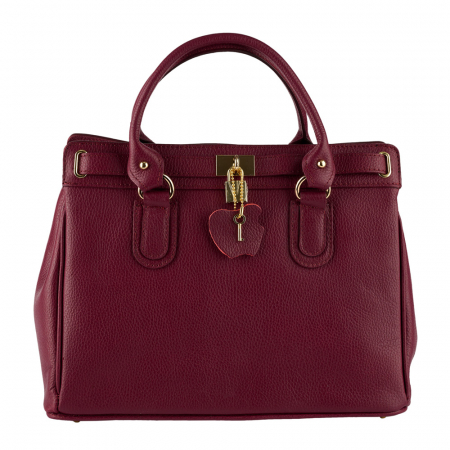 Geantă piele naturală bordo 8214 [1]