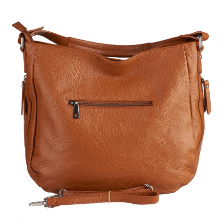 Geanta Ariela, din piele naturală coniac, 8173 [2]