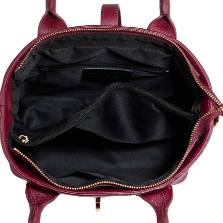 Geanta Ava din piele 100% naturala ,8247 bordo [3]