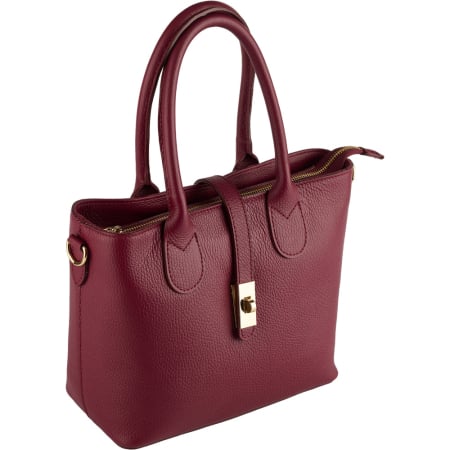 Genți Casual - Geanta Ava din piele 100% naturala ,8247 bordo