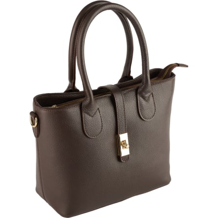 Genți Maro - Geanta Ava din piele 100% naturala ,8247 maro ciocolata