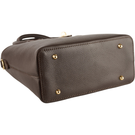 Geanta Ava din piele 100% naturala ,8247 maro ciocolata [3]