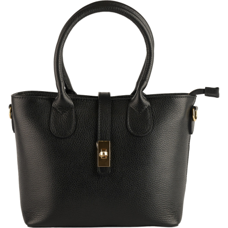 Geanta Ava din piele 100% naturala ,8247 negru [1]