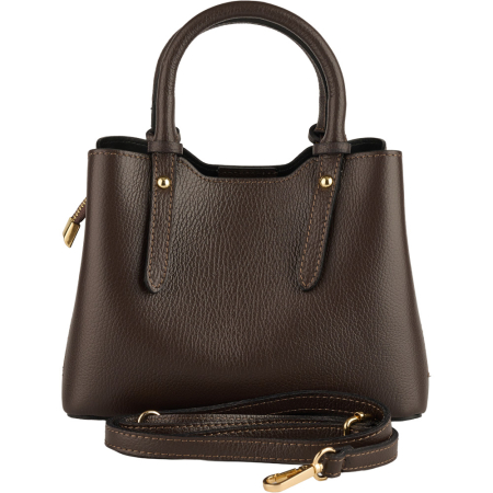 Geanta Blanche,din piele 100%naturala Italia,8146,maro ciocolata [2]