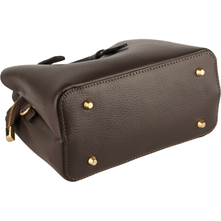 Geanta Blanche,din piele 100%naturala Italia,8146,maro ciocolata [3]