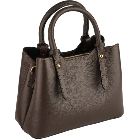 Genți Maro - Geanta Blanche,din piele 100%naturala Italia,8146,maro ciocolata